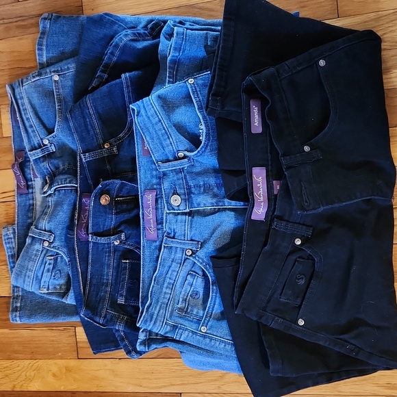 Lot of 4 pair Gloria Vanderbilt Amanda Classic Jeans Pants Size 8 Short👖EUC - Picture 16 of 16